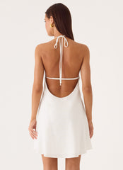 Helden Mini Dress - White