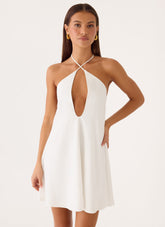 Helden Mini Dress - White