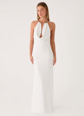 Hena Maxi Dress - White