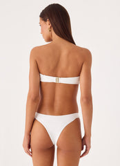 House Party Bikini Bottoms - White