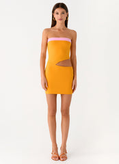 Ica Mini Dress - Orange