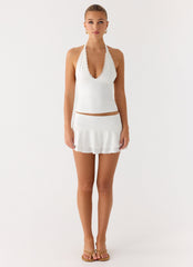 Illuminate Mini Skort - White