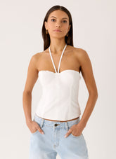Jayne Top - White