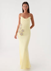 Joella Maxi Dress - Yellow