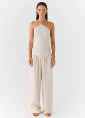 Julissa Halter Top - Oat