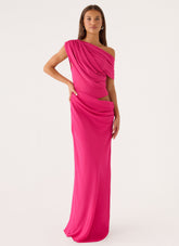 Kona Maxi Dress - Berry Kiss