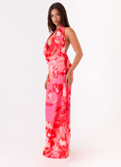 Lalia Maxi Dress - Sun Blushed Bloom
