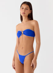 Laurel Bikini Top - Cobalt