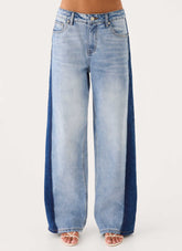 Lawrence Denim Jeans - Washed Blue