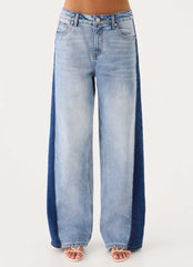 Lawrence Denim Jeans - Washed Blue