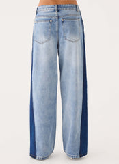 Lawrence Denim Jeans - Washed Blue