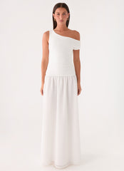 Liorae Maxi Dress - White