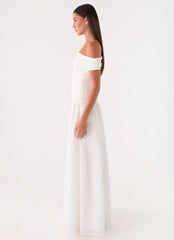 Liorae Maxi Dress - White
