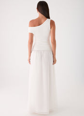 Liorae Maxi Dress - White