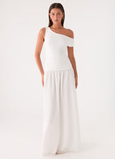 Liorae Maxi Dress - White
