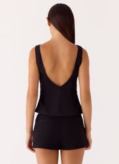 Lulita Belted Shorts - Black