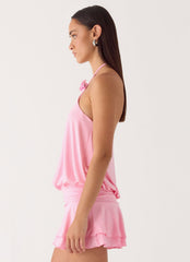 Make It Right Mini Dress - Pink