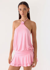 Make It Right Mini Dress - Pink