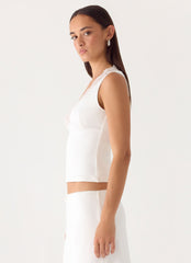 Marquas Top - White