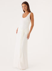Maysie Maxi Dress - White