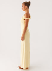 Mckenna Maxi Dress - Yellow