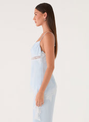 Melisana Cowl Top - Blue