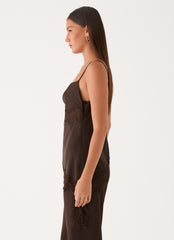 Melisana Cowl Top - Chocolate