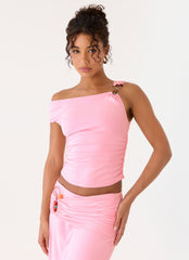 Mellabella Top - Pink