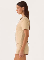 Minna Trench Top - Camel