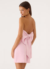 Mira Belle Mini Dress - Pink
