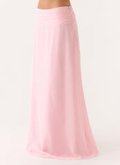 Natalya Maxi Skirt - Pink