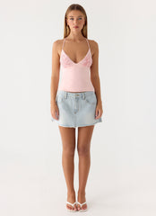 Neverland Top - Baby Pink