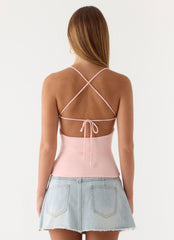 Neverland Top - Baby Pink