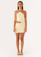 Nika Mini Dress - Yellow