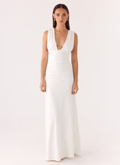 Options Maxi Dress - White