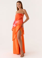 Persuasive Maxi Dress - Orange Blossom