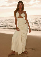 Ravi One Shoulder Top - Yellow
