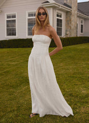 Roslynn Maxi Dress - White