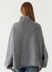Roux Knit Sweater - Grey