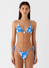 Saga Bead Bikini Bottom - Indigo Garden