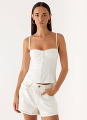 Samah Top - White