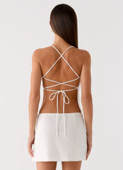 Sangria Top - White