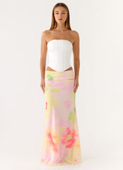 Sinnie Maxi Skirt - Floral Romance