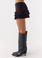 Skyler Mini Skort - Black