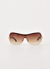 Smoked Amber Sunglasses - Brown