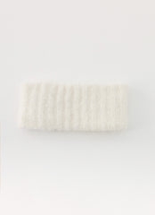 Snow Ball Knit headband - Cream