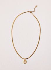 Soiree Charm Necklace - Gold
