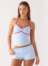 Solaryn Halter Top - Blue
