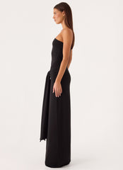 Stole My Heart Maxi Dress - Black