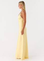 Sundowner Maxi Dress - Yellow
